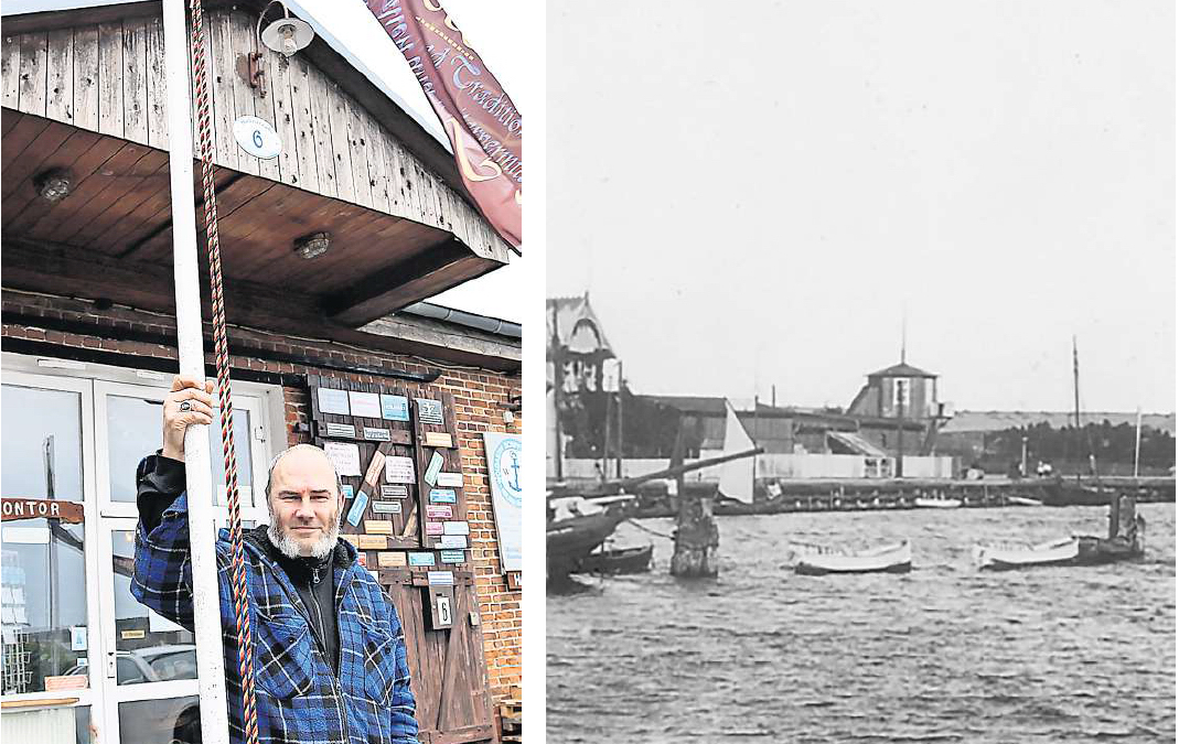 In der OZ Insel-Usedom: Erhält Wolgast seine alte Lotsenwache zurück?